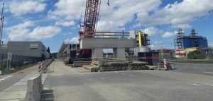 Theemswegtracé (1): Spoorlijn op hoog niveau